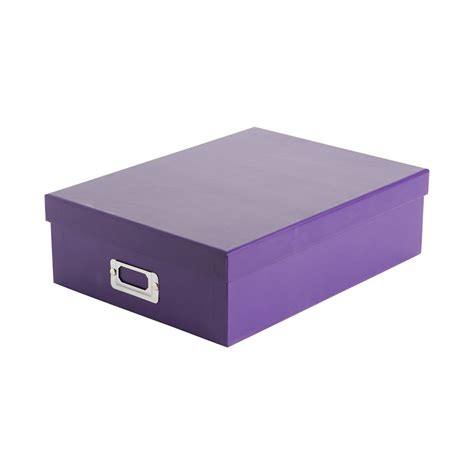 a4 storage box with lid